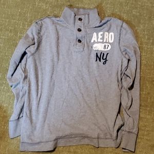 Aero button up long sleeve shirt